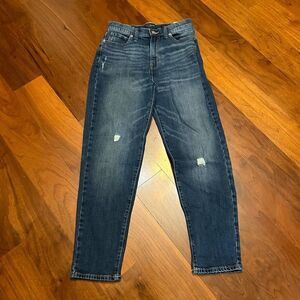 Lucky‎ Brand women’s Drew High Rise Mom Jean size 6/28 ankle NWT